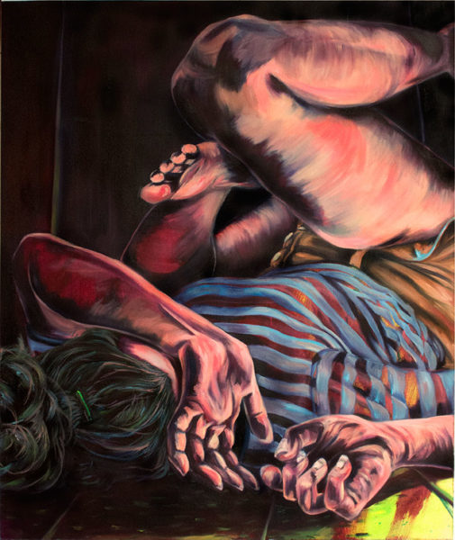 Brittany Kurtinecz Oil Painting Pressure Point 2015image/jpg