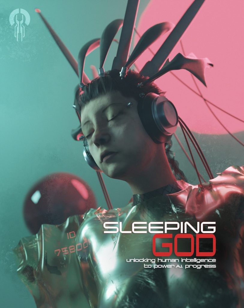 Kurtinecz, Sleeping God, 3D, Illustration, 2160 x 2720, 2025