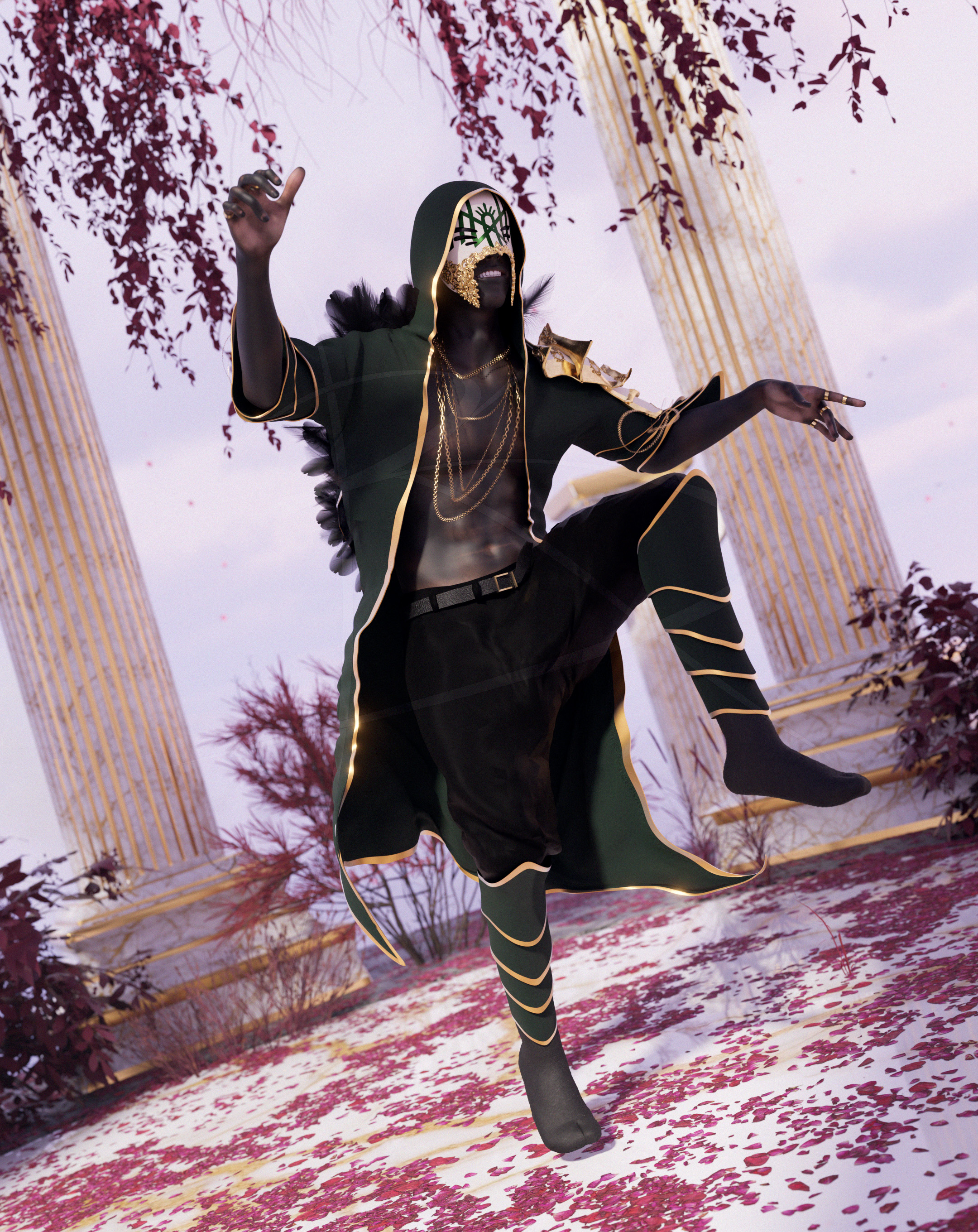 Kurtinecz, Vessel, 3D Animation, 00:11 (Loop), 2160 x 2720, 2025