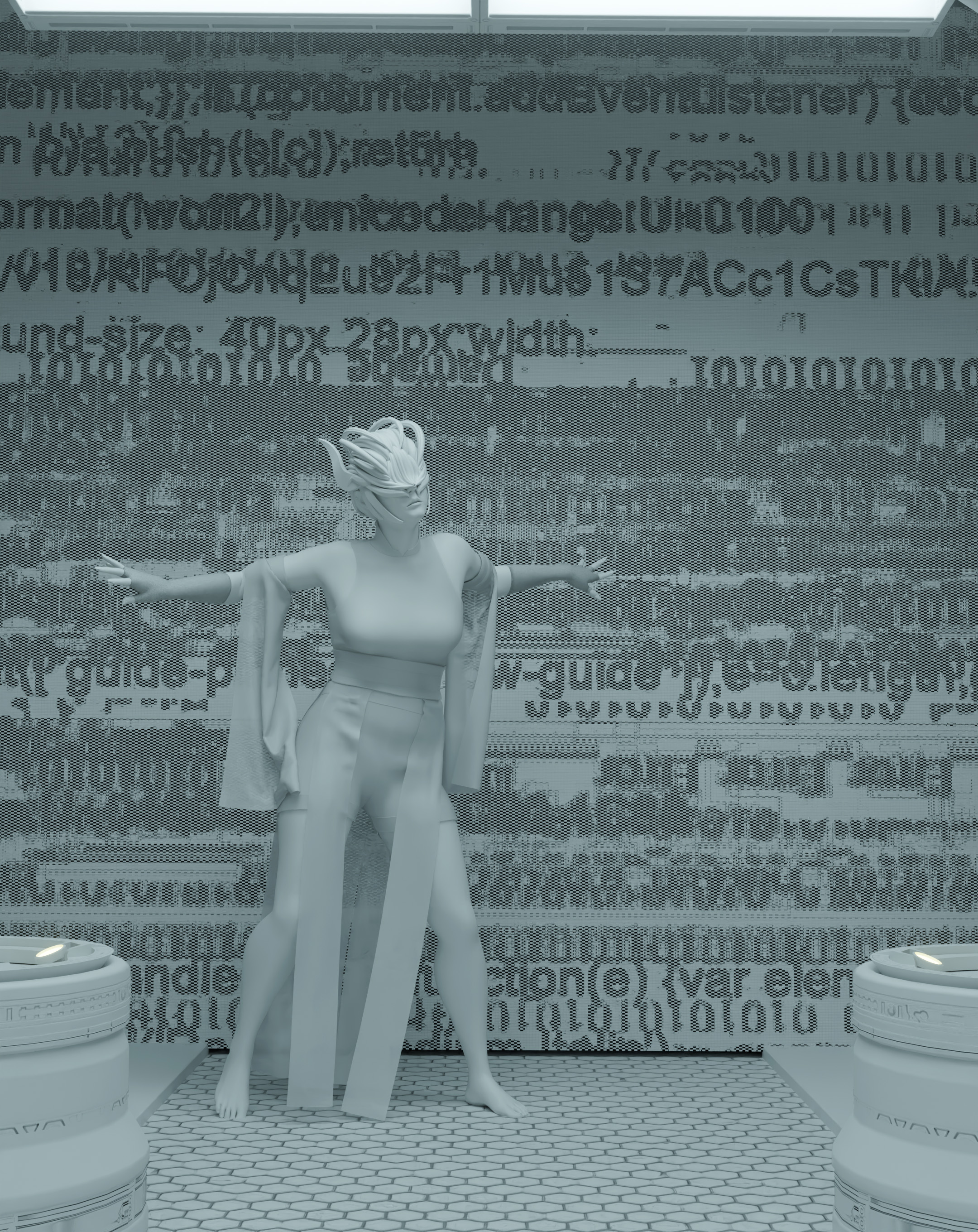 Kurtinecz, DECAY, 3D Animation, Motion Capture, Sound, 2160 x 2720, 2025