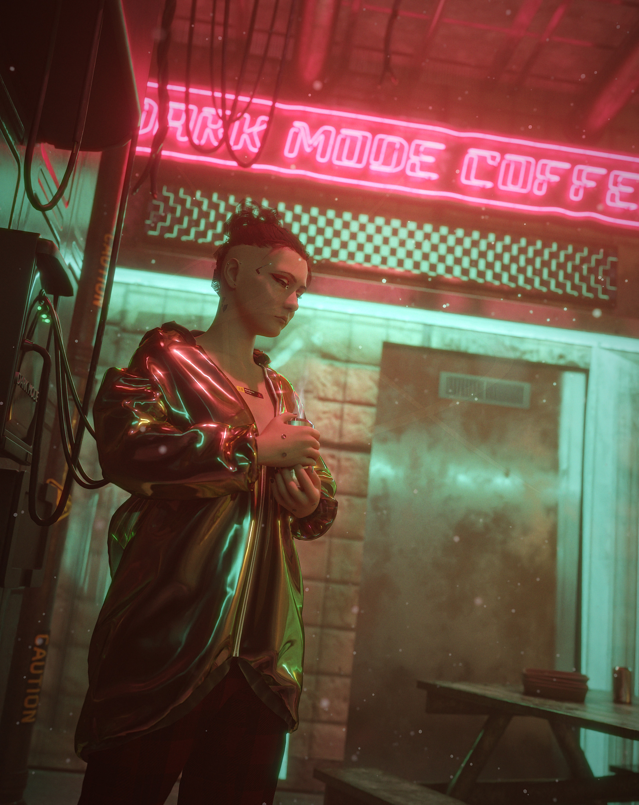 Kurtinecz, Dark Mode, 3D, 2160 x 2720, 2025