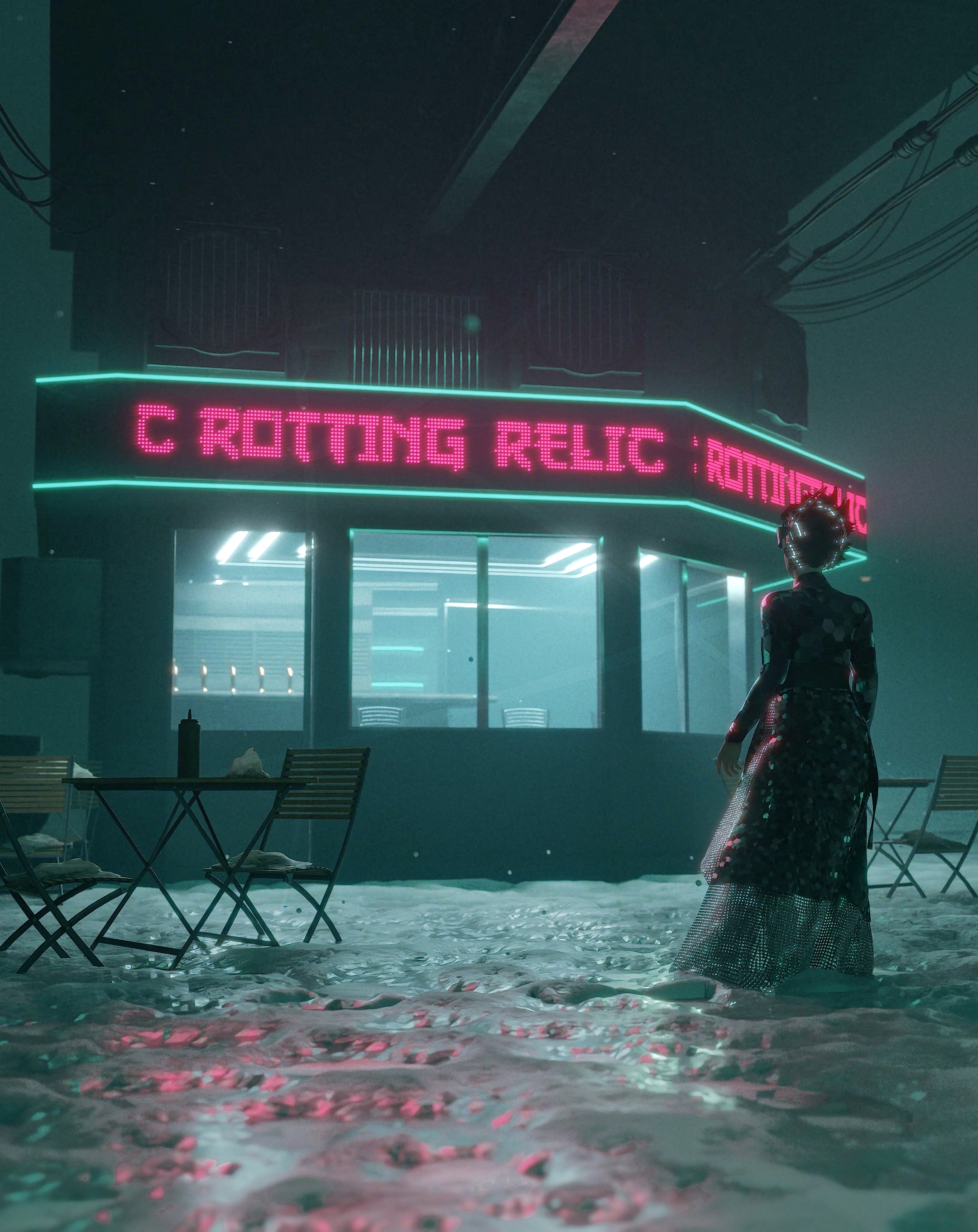 Kurtinecz, Relic Rotting, 3D Animation, Motion Capture, Sound, 00:20, 2160 x 2720, 2025