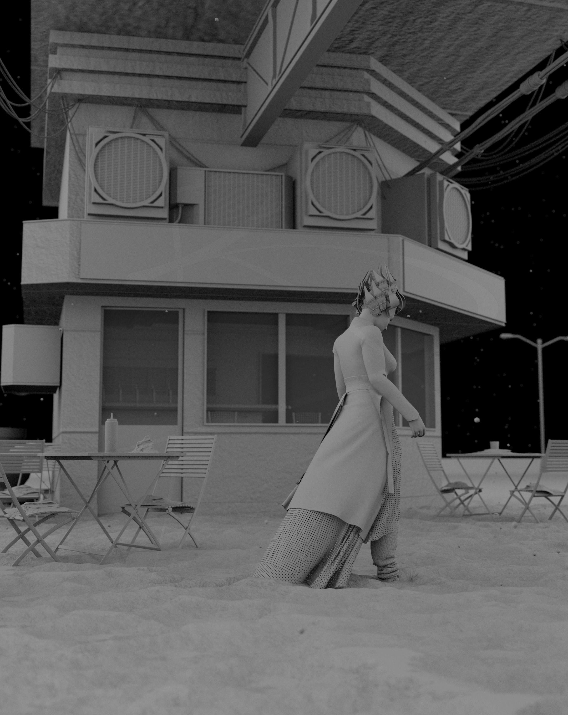 Kurtinecz, Relic Rotting, 3D Animation, Motion Capture, Sound, 00:20, 2160 x 2720, 2025