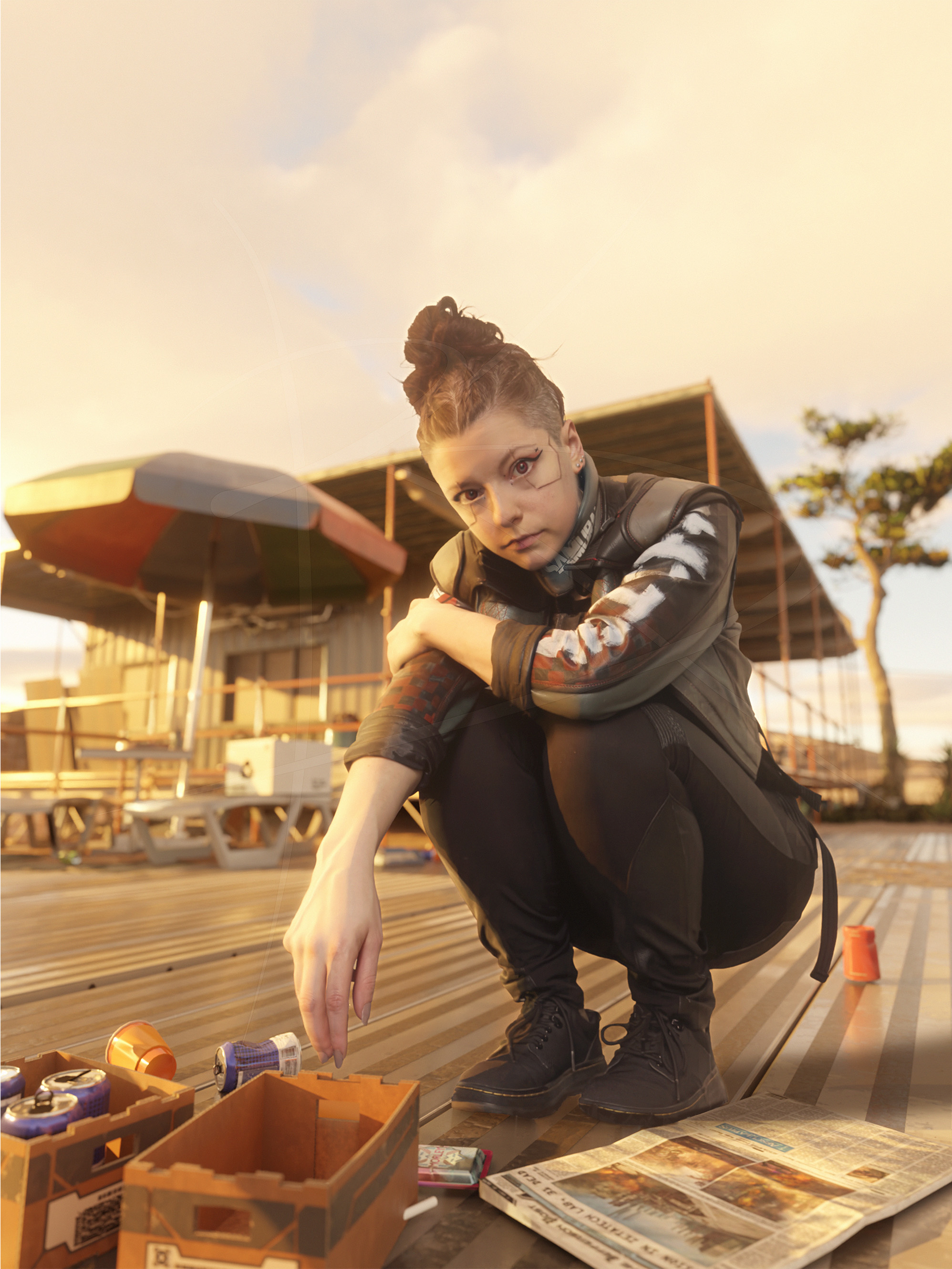 Kurtinecz, Pyramid Song, 3D, VFX Compositing, 2160 x 2720, 2025